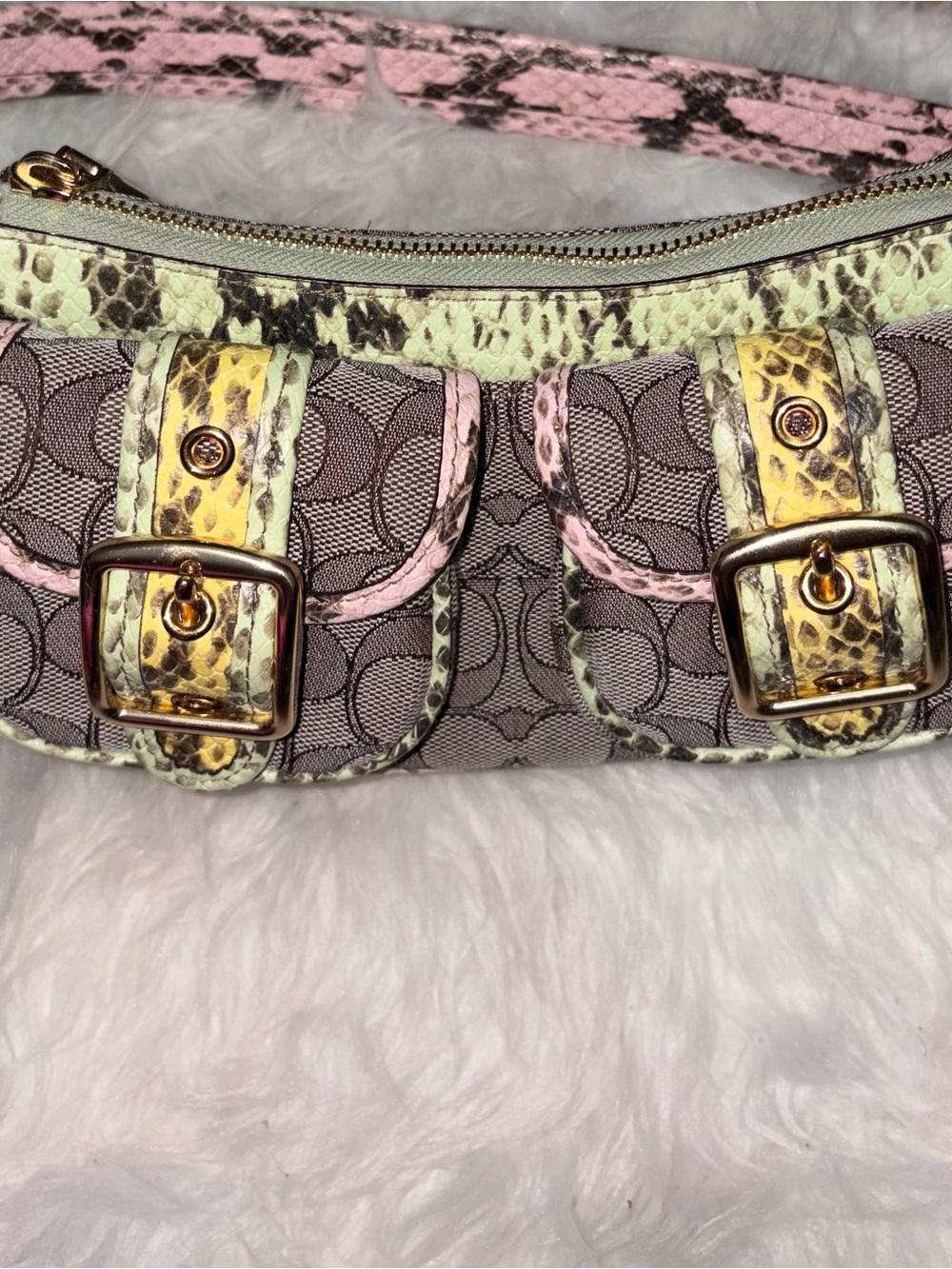 Coach Shoulder Bag with Crossbody Strap